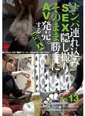 ナンパ連れ込みSEX隠し撮り・そのまま勝手にAV発売。する元芸人 Vol.13